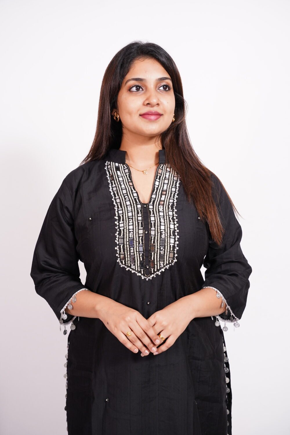 Black Co-ords Set-Straight